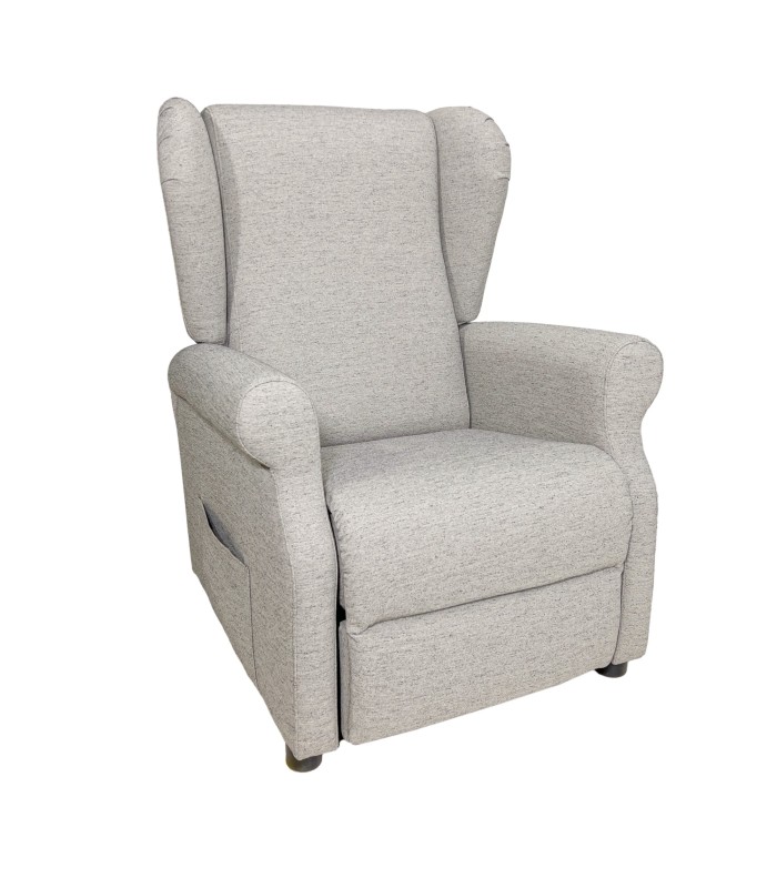 Poltrona Berge Lux Fiamma 31 Grigio XFEED