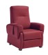 Poltrona Magic Solution Reclinabile Relax Ritz 09 Rosso XFEED