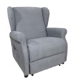 Poltrona Large and Strong Plus 250kg Ritz 31 Grigio