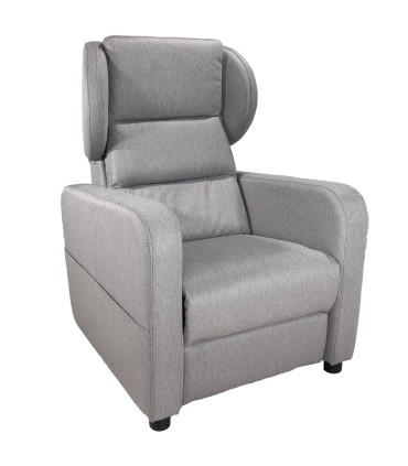 Poltrona Favignana Lux Dream 102 Grigio Chiaro XFEED