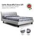 Letto Beautiful Line Imbottito Lift