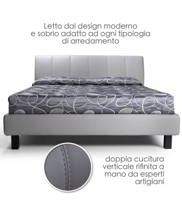 Letto Beautiful Line Imbottito Lift