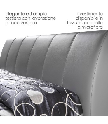 Letto Beautiful Line Imbottito Lift