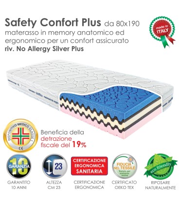 Materasso Safety Confort Plus Singolo