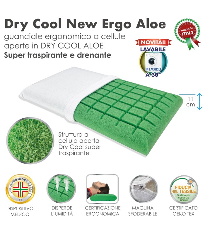 Cuscino Dry Cool New Ergo XFEED