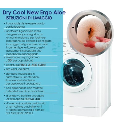 Cuscino Dry Cool New Aloe Ergo