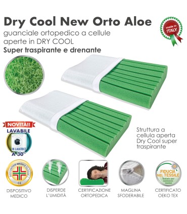Cuscino Dry Cool New Aloe Orto