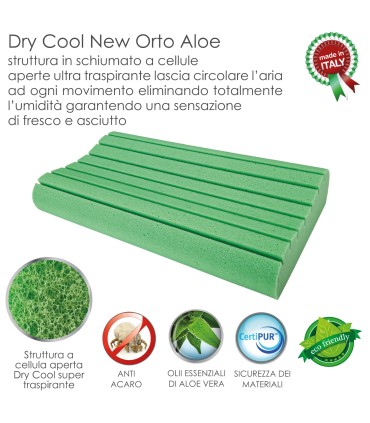 Cuscino Dry Cool New Aloe Orto