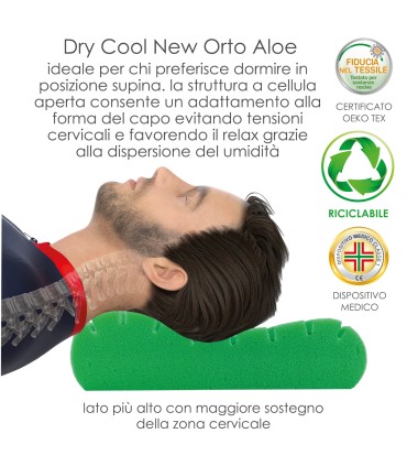 Cuscino Dry Cool New Aloe Orto