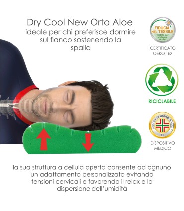 Cuscino Dry Cool New Aloe Orto