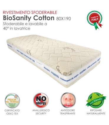 Rivestimento Bio Sanity Cotton Singolo