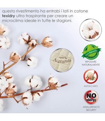 Rivestimento Bio Sanity Cotton Piazza e Mezza