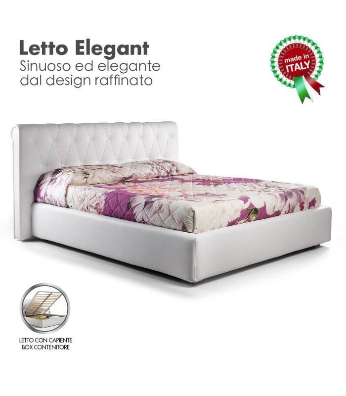 Letto Elegant Imbottito capitonne XFEED