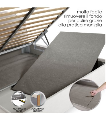 Letto Elegant Contenitore Robusto