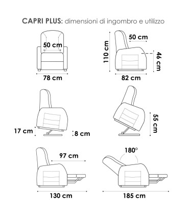 Poltrona Capri Plus ALL