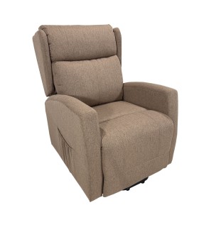 Poltrona Ischia Plus Reclinabile Anziani Marrone XFEED