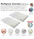 Guanciale Super Soft Multipose Scavato 8-12 cm