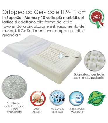 Guanciale Super Soft Ortopedico Cervicale