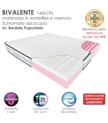 Materasso Bivalente ErgoMemory Matrimoniale
