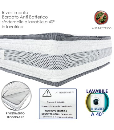 Materasso Bivalente ErgoMemory Matrimoniale