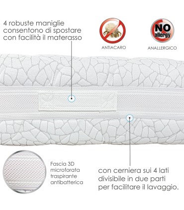 Materasso Relax Memory Piazza e Mezza