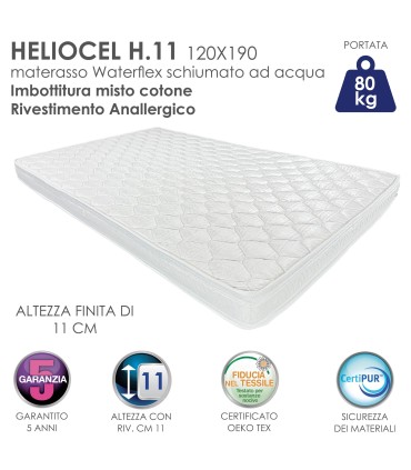 Materasso Heliocel Piazza e Mezza