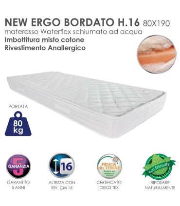 Materasso New Ergo H16 80x190