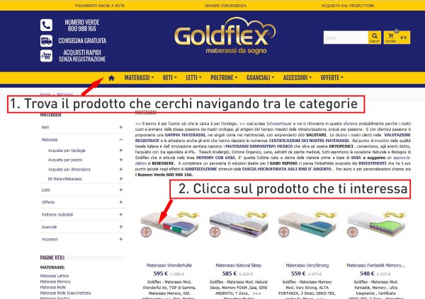 goldflex scelta prodotto 1