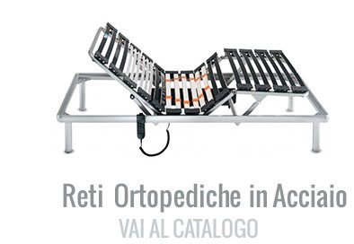 SET 4 GAMBE PIEDI METALLO RICAMBIO PER RETE A DOGHE ORTOPEDICA